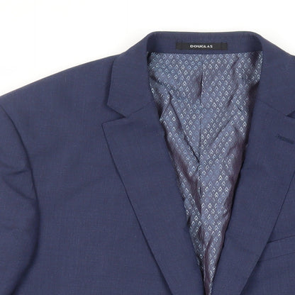 Mens UK Size 44 Douglas Regular Blue Suit Jacket