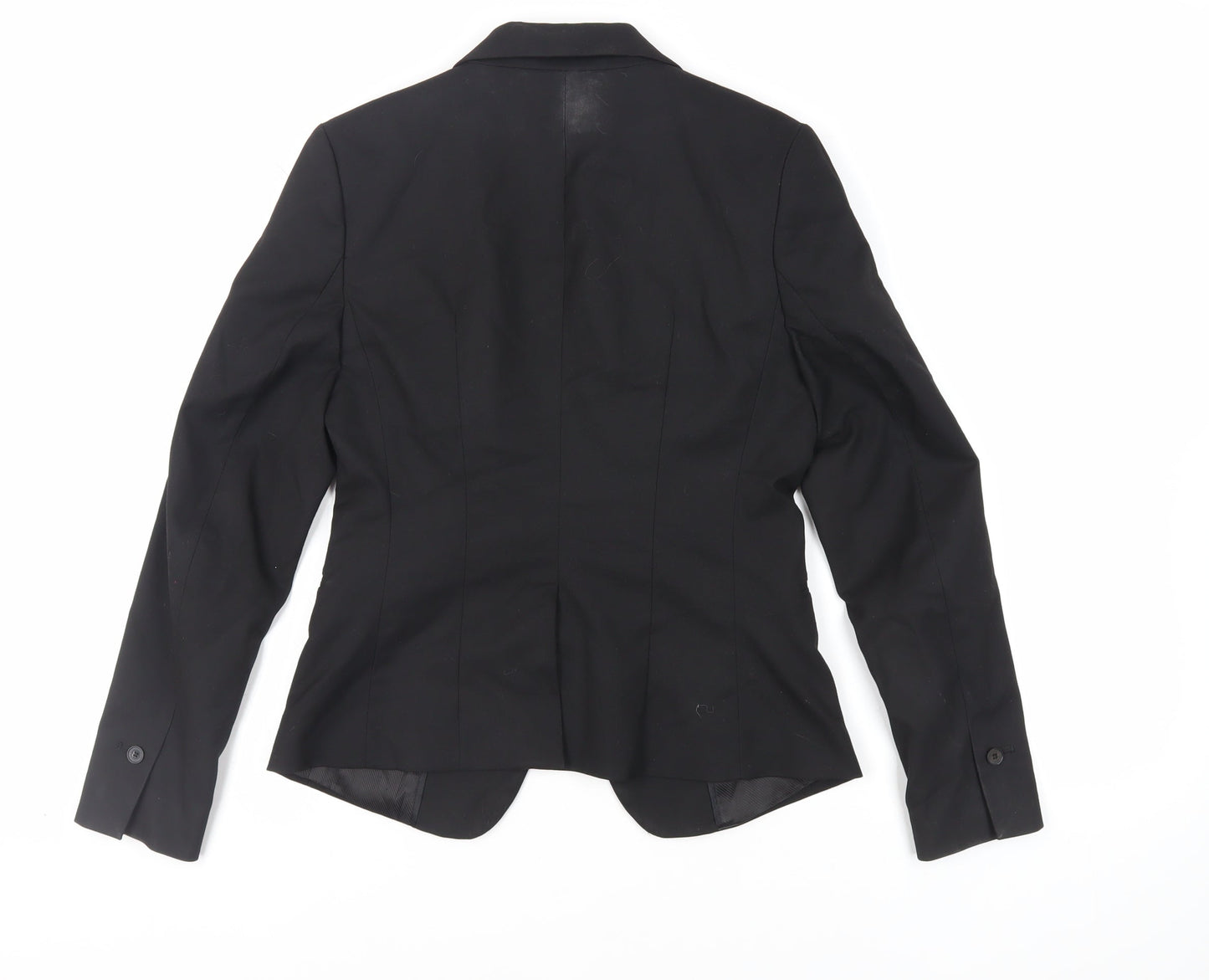 Womens UK Size 10 H&M Black Jacket