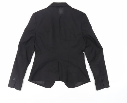 Womens UK Size 10 H&M Black Jacket