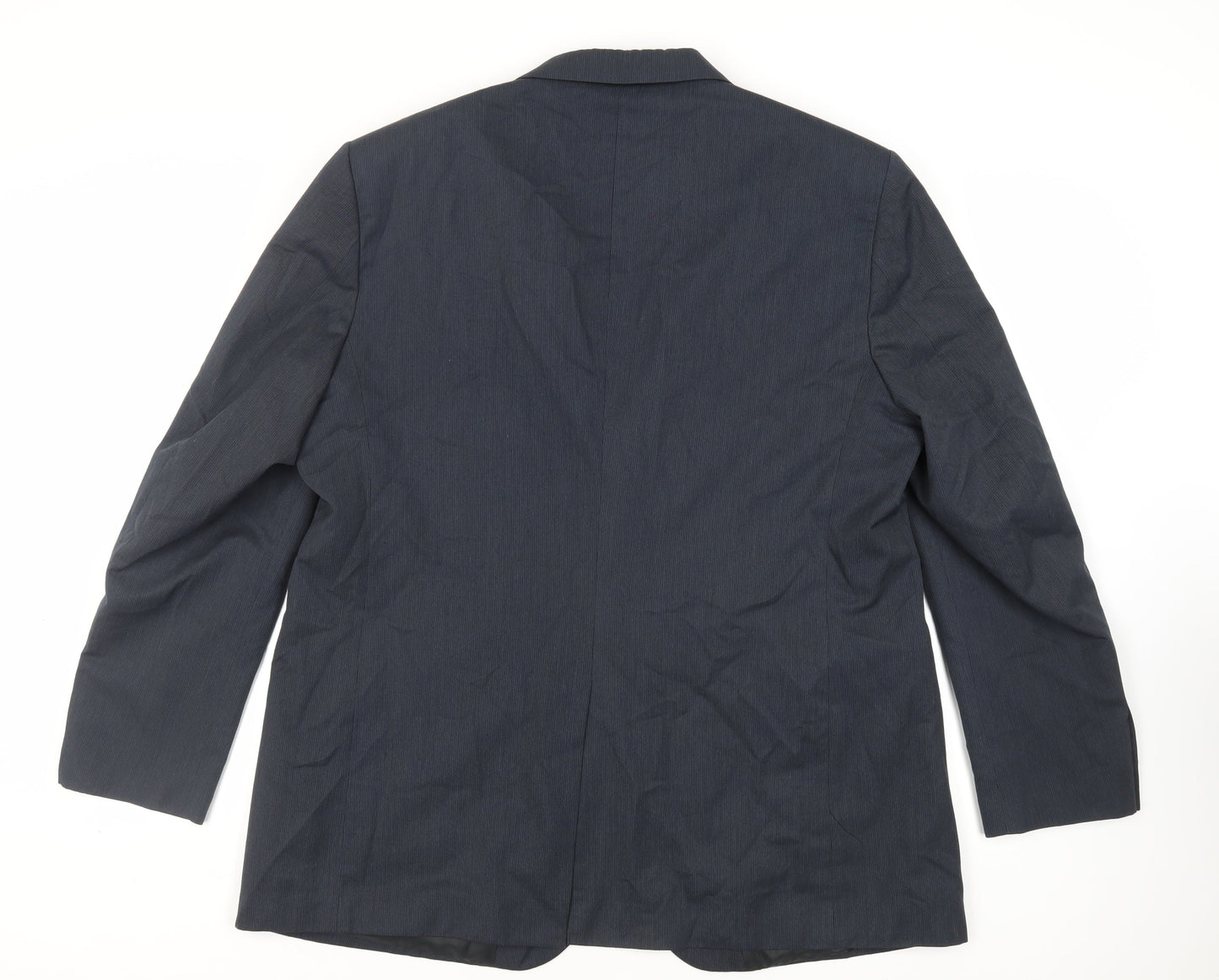 Mens UK Size 46 Marks and Spencer Regular Blue Suit Jacket