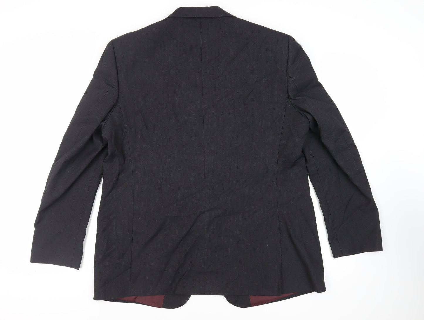 Mens UK Size 46 Marks and Spencer Regular Black Suit Jacket