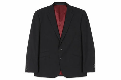 Marks & Spencer Mens Black Polyester Jacket Suit Jacket Size 44 Regular