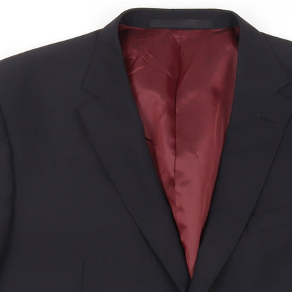 Mens UK Size 44 Marks and Spencer Regular Black Suit Jacket