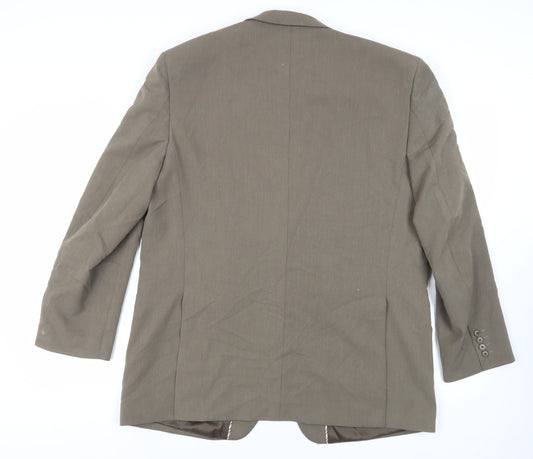 Mens UK Size 46 NEXT Regular Green Suit Jacket