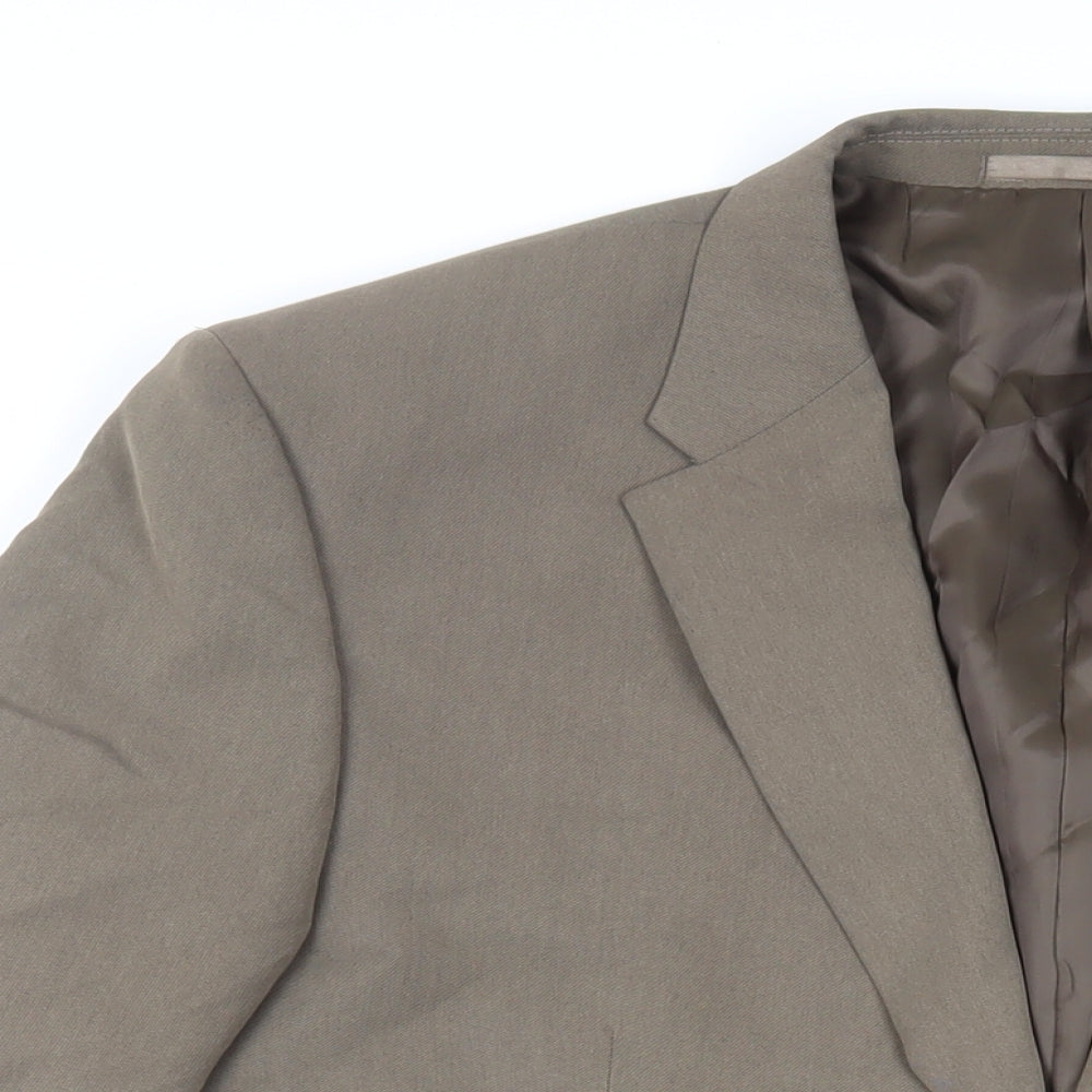 Mens UK Size 46 NEXT Regular Green Suit Jacket