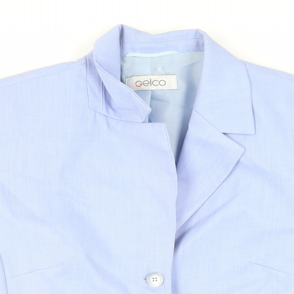 Womens UK Size 12 Gelco Blue Jacket