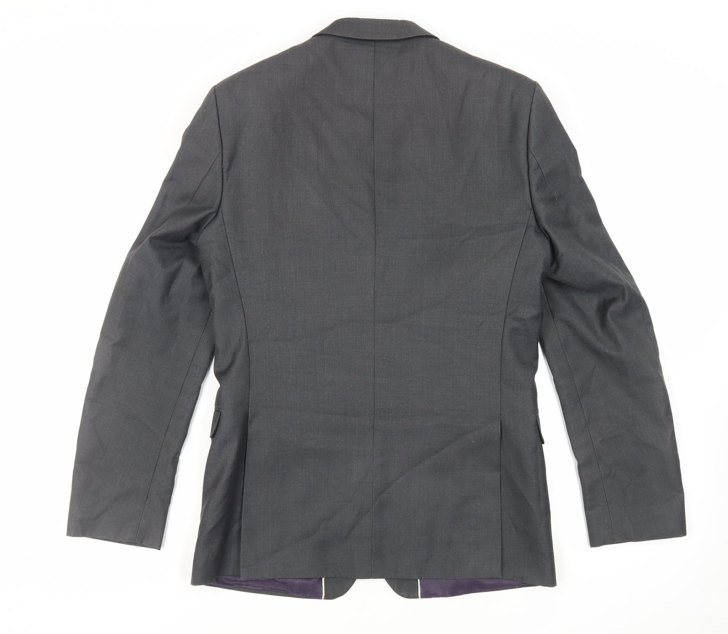 Mens UK Size 38 Red Herring Regular Grey Suit Jacket