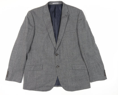 Mens UK Size 46 Marks and Spencer Regular Grey Suit Jacket