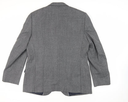 Mens UK Size 46 Marks and Spencer Regular Grey Suit Jacket