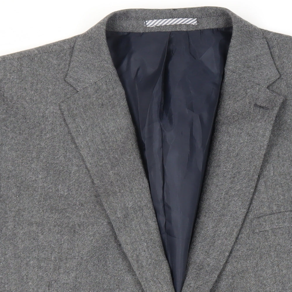 Mens UK Size 46 Marks and Spencer Regular Grey Suit Jacket