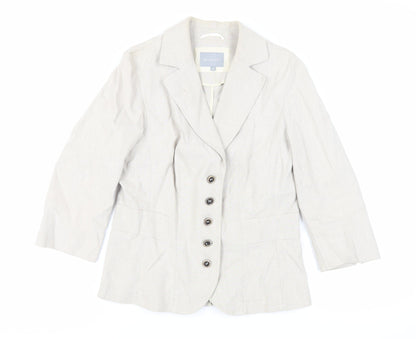 Womens UK Size 12 Per Una Beige Jacket