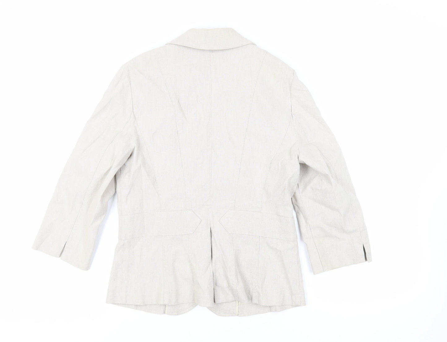 Womens UK Size 12 Per Una Beige Jacket
