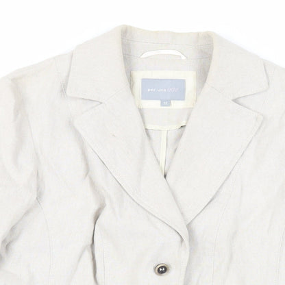 Womens UK Size 12 Per Una Beige Jacket