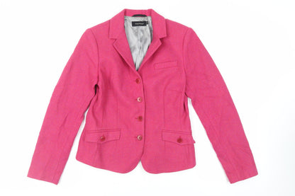 Prét-á-Porter Womens Pink Jacket Blazer Size 8 Button