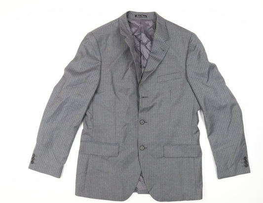 Mens UK Size 40 H&M Regular Grey Suit Jacket