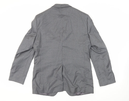 Mens UK Size 40 H&M Regular Grey Suit Jacket