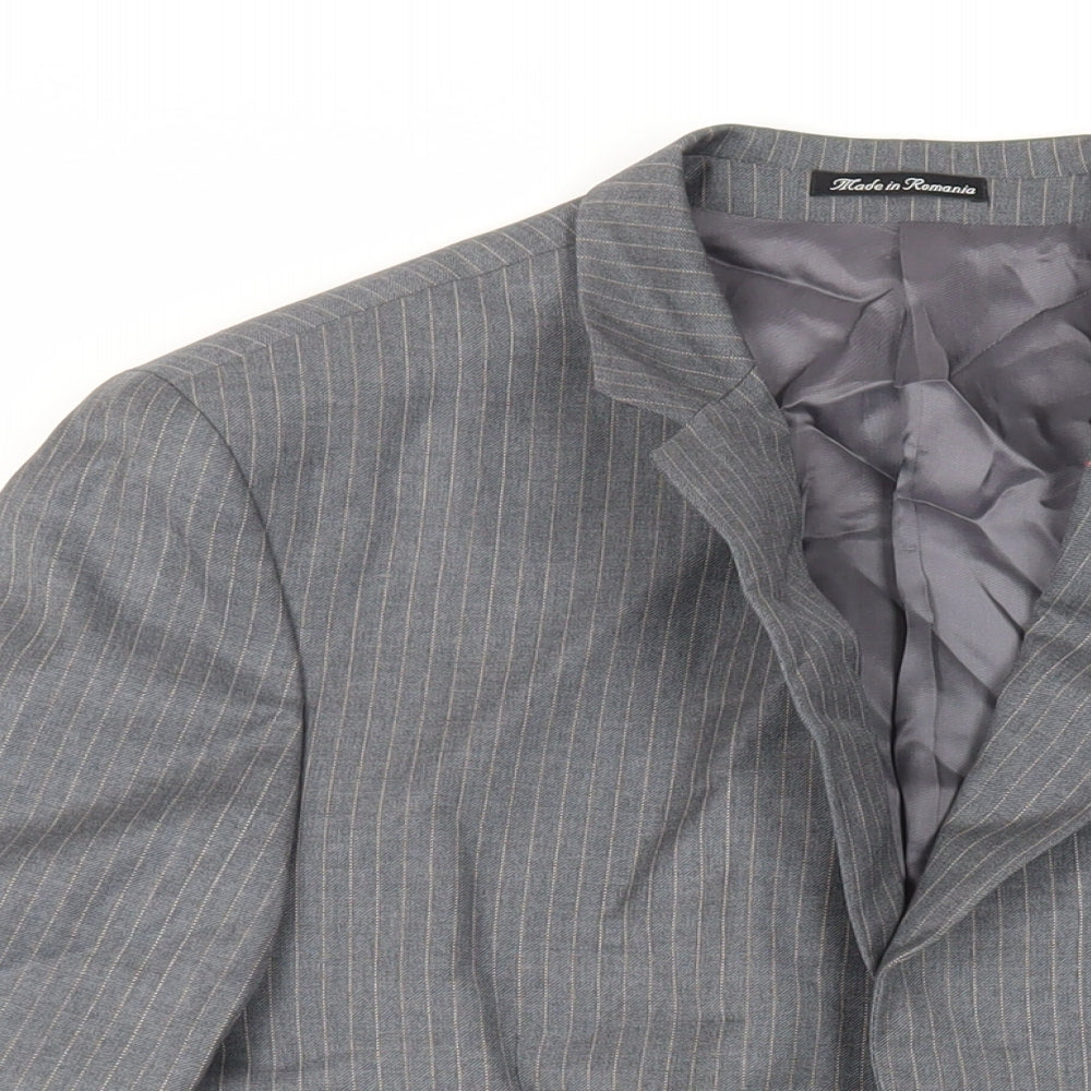 Mens UK Size 40 H&M Regular Grey Suit Jacket