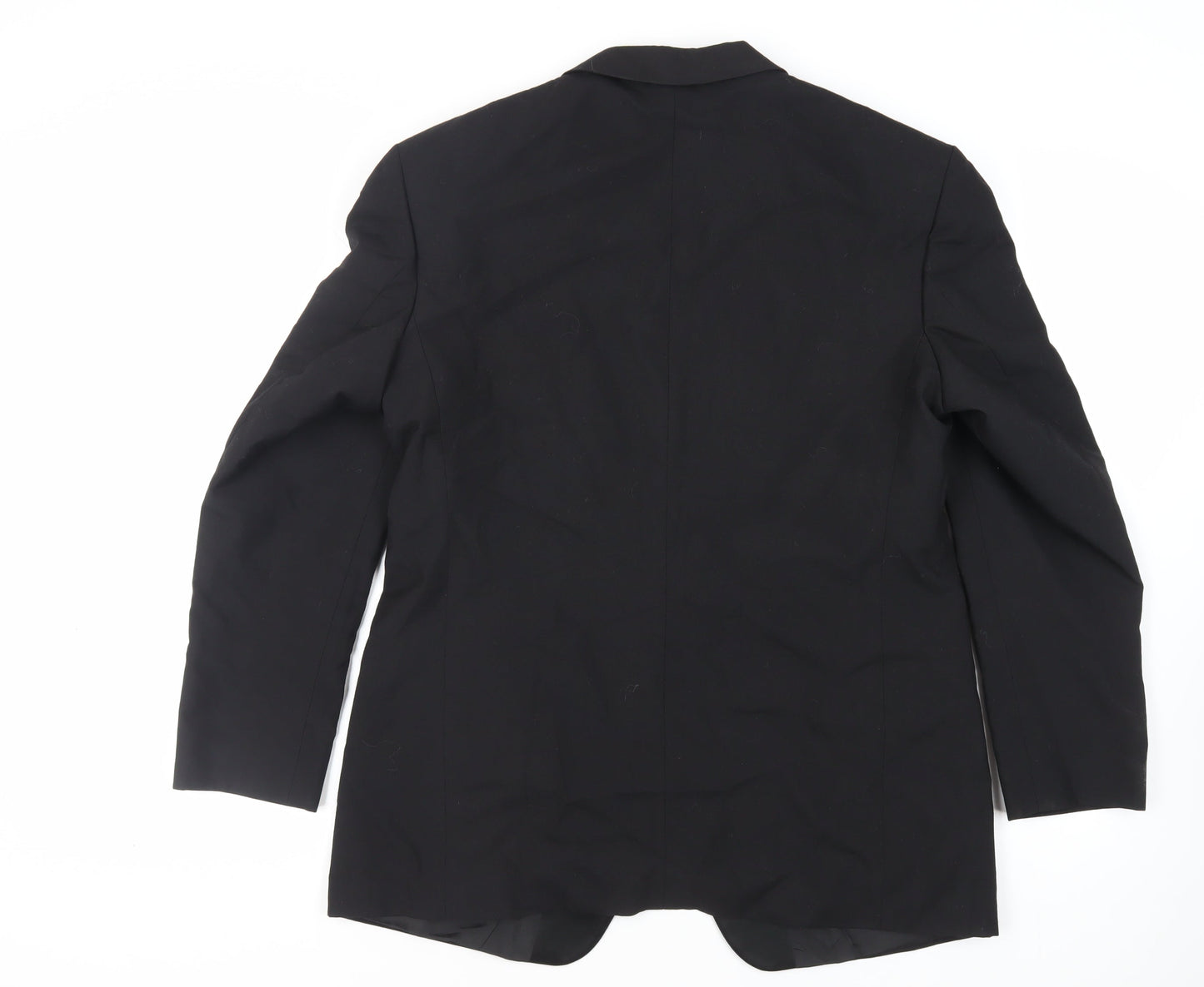 Mens UK Size 42 Burton Regular Black Suit Tuxedo