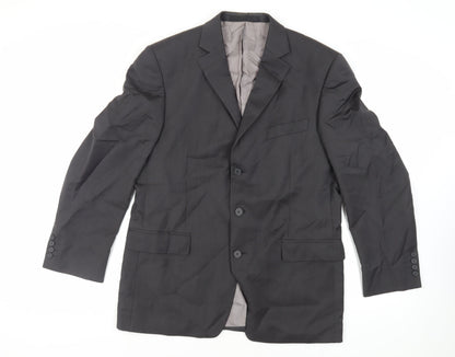 Mens UK Size 42 Marks and Spencer Regular Grey Suit Jacket