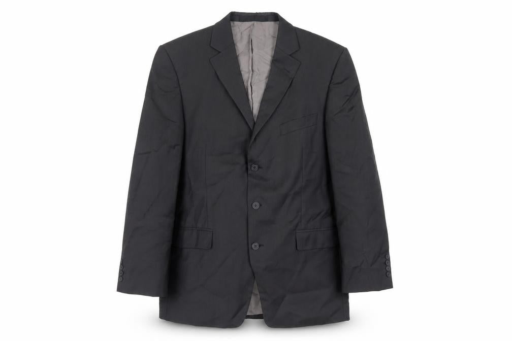 Marks & Spencer Mens Grey Wool Jacket Suit Jacket Size 42 Regular