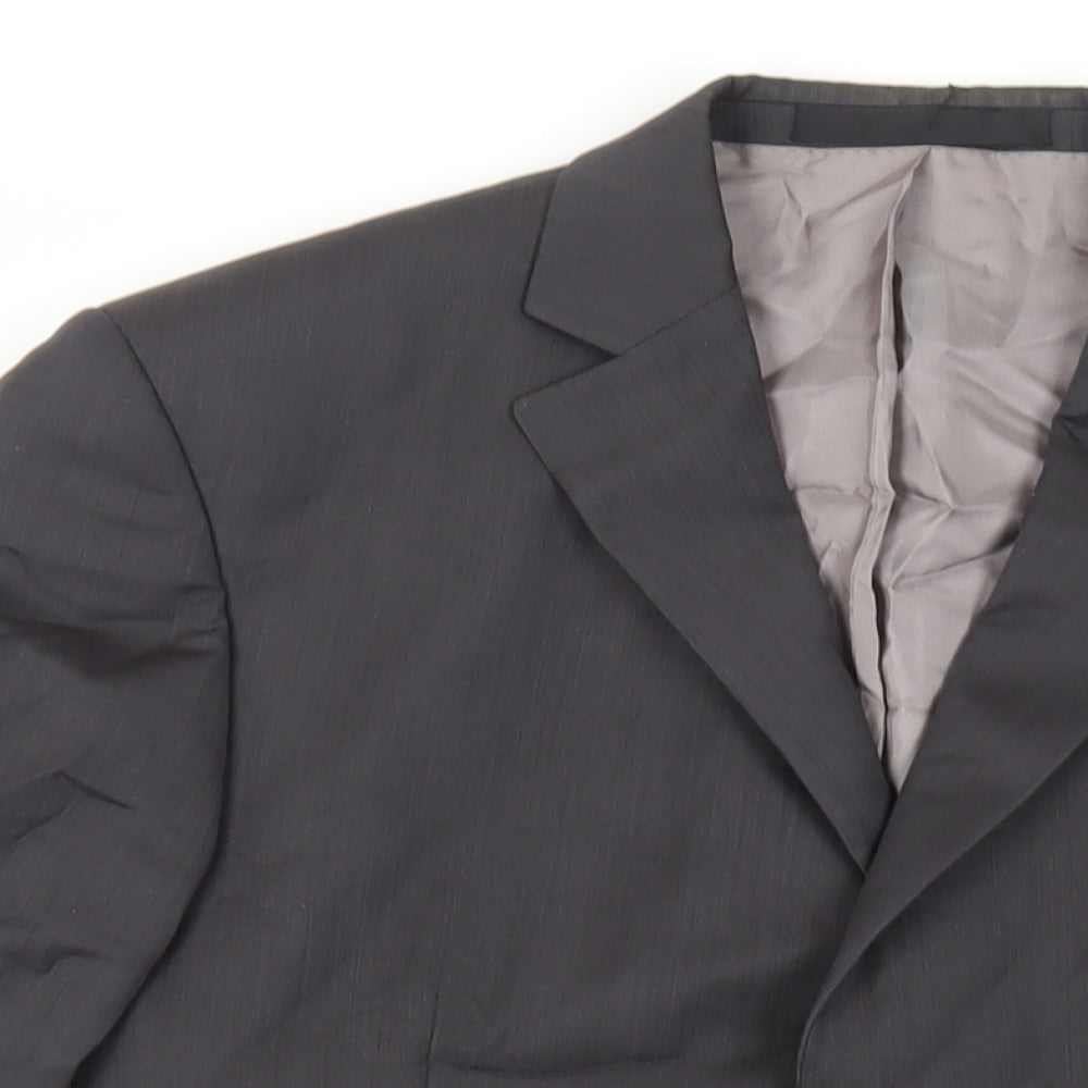 Mens UK Size 42 Marks and Spencer Regular Grey Suit Jacket