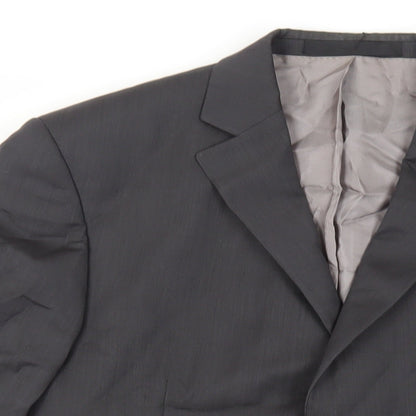 Mens UK Size 42 Marks and Spencer Regular Grey Suit Jacket