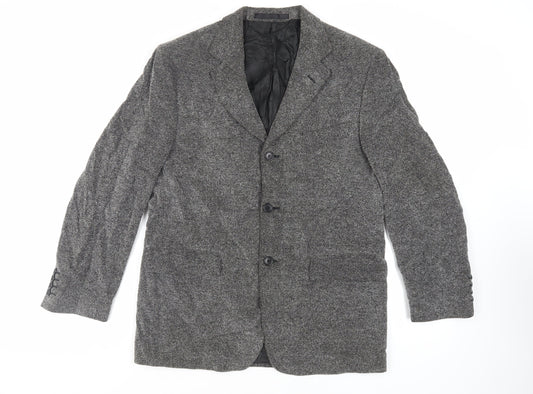 Mens UK Size 40 Marks and Spencer Regular Grey Suit Jacket