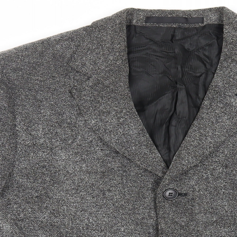 Mens UK Size 40 Marks and Spencer Regular Grey Suit Jacket