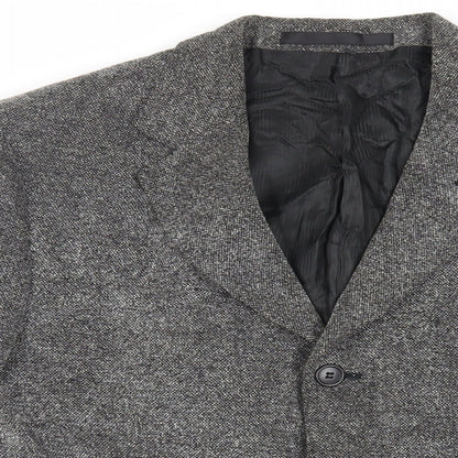 Mens UK Size 40 Marks and Spencer Regular Grey Suit Jacket