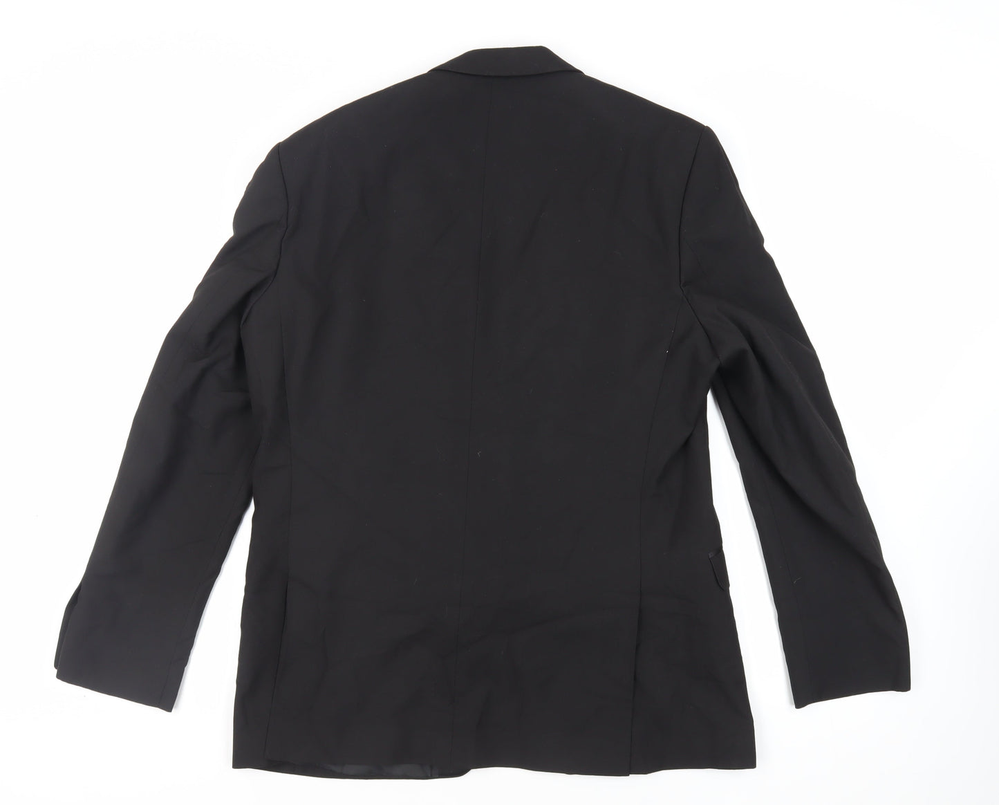 Mens UK Size 42 Occasions Regular Black Suit Tuxedo