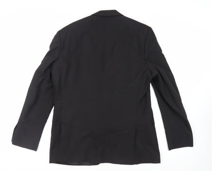 Mens UK Size 42 Occasions Regular Black Suit Tuxedo