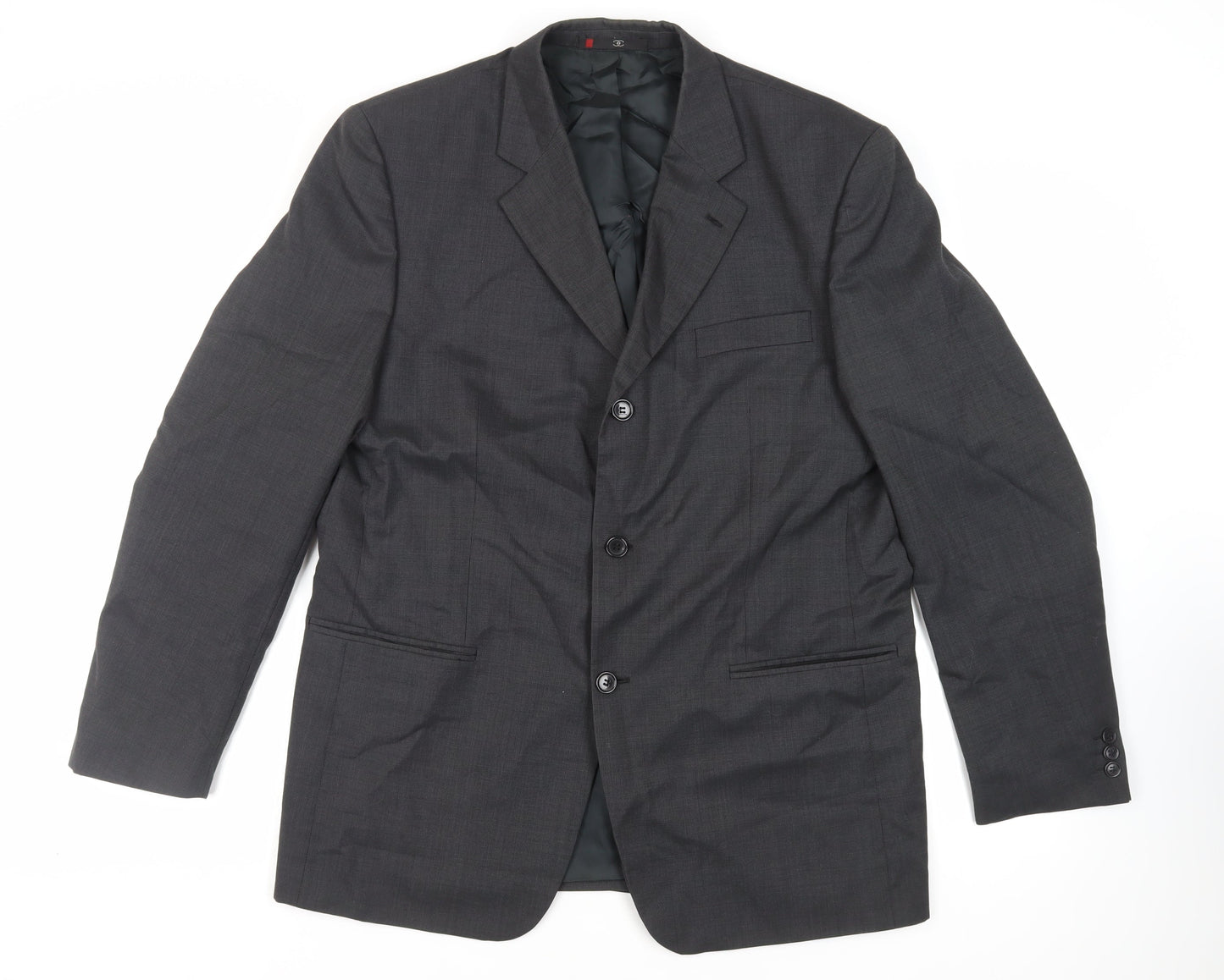 Mens UK Size 42 Ciro Citterio Regular Grey Suit Jacket