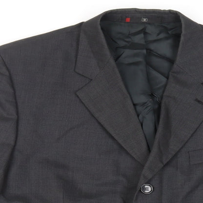 Mens UK Size 42 Ciro Citterio Regular Grey Suit Jacket