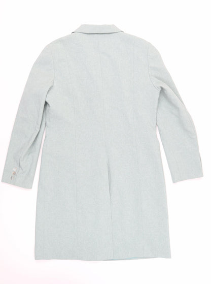 Womens UK Size 14 Modern Classics Green Overcoat