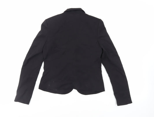 Womens UK Size 6 H&M Black Jacket
