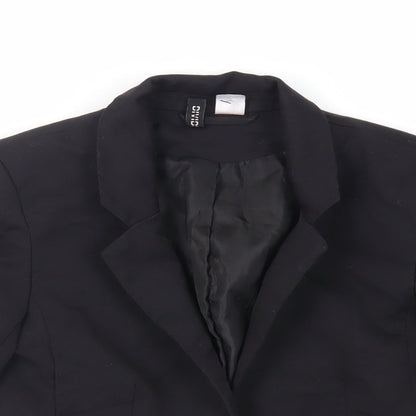 Womens UK Size 6 H&M Black Jacket