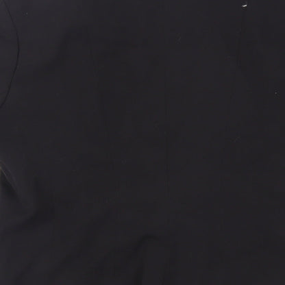 Autonomy Womens Black Jacket Blazer Size 12 Button