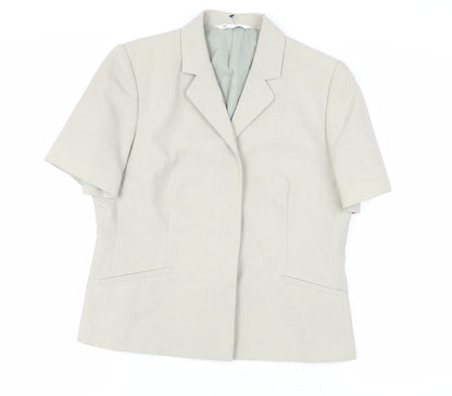 Womens UK Size 16 BHS Green Jacket