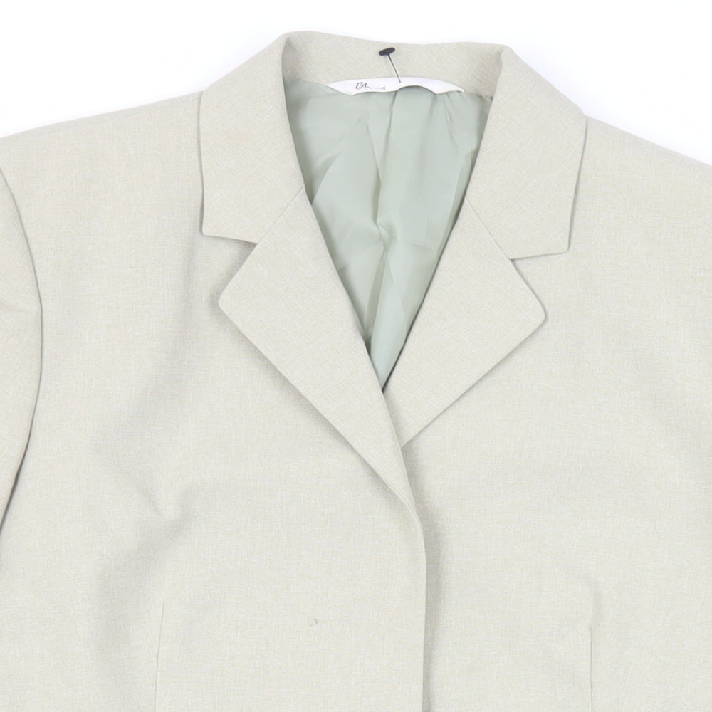 Womens UK Size 16 BHS Green Jacket