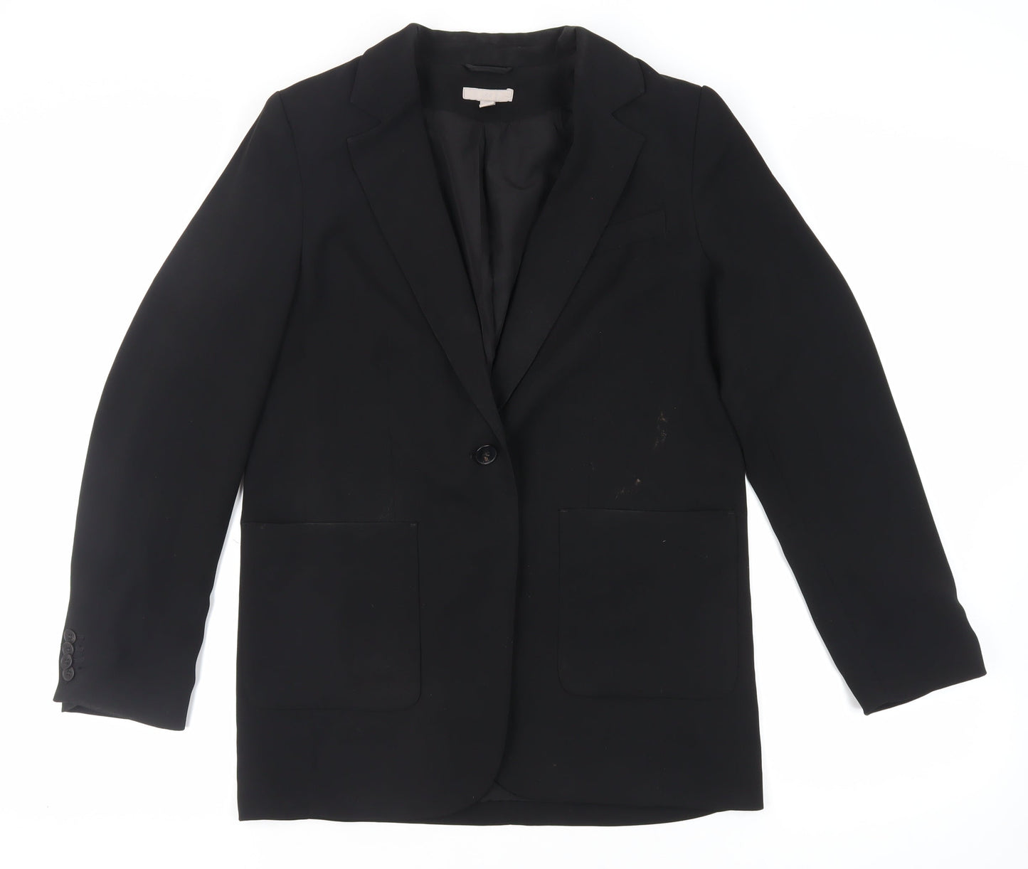 Womens UK Size S H&M Black Jacket