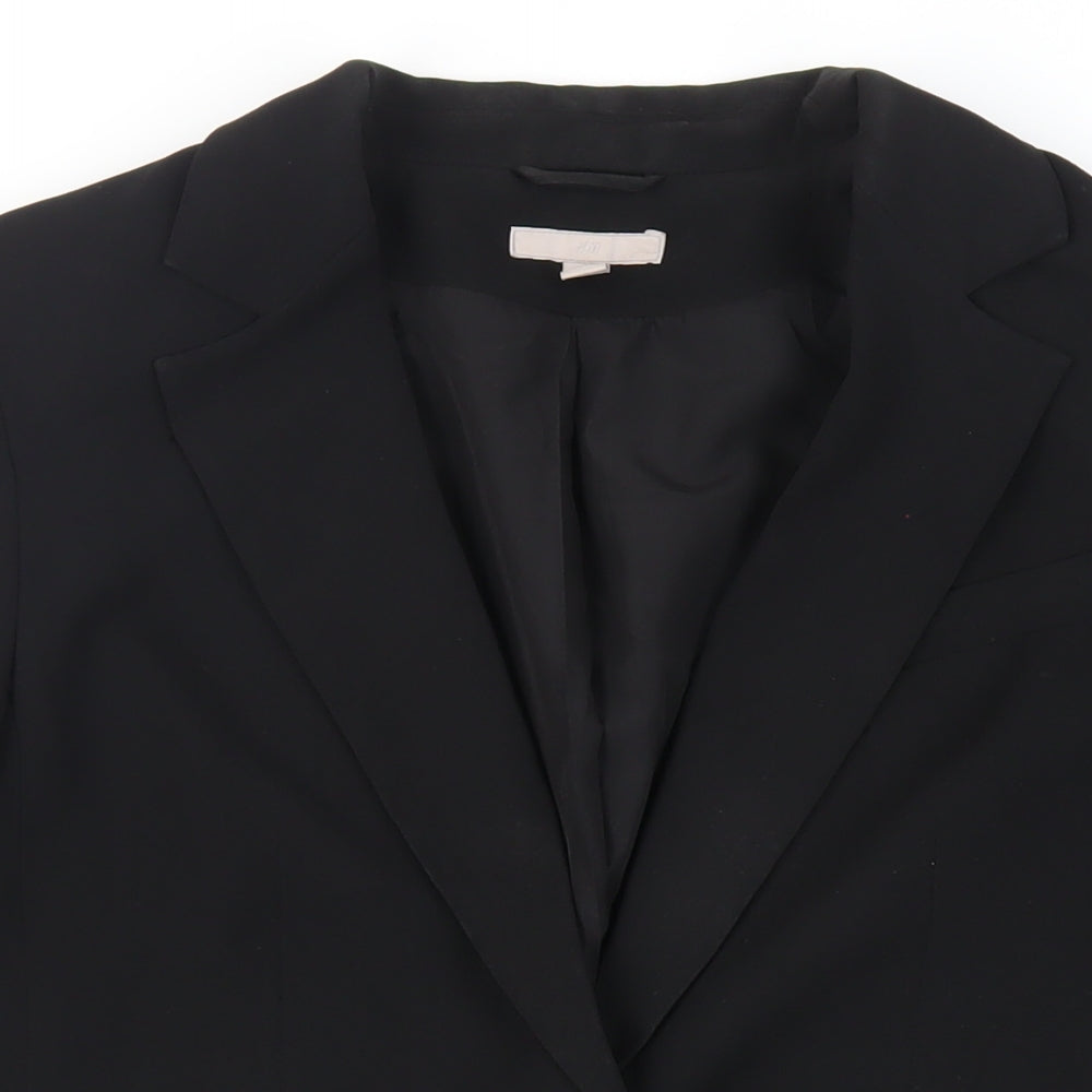 Womens UK Size S H&M Black Jacket