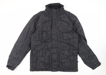Mens UK Size S Parallel Grey Jacket