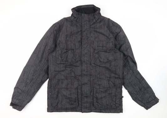 Mens UK Size S Parallel Grey Jacket
