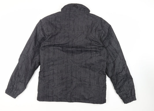 Mens UK Size S Parallel Grey Jacket