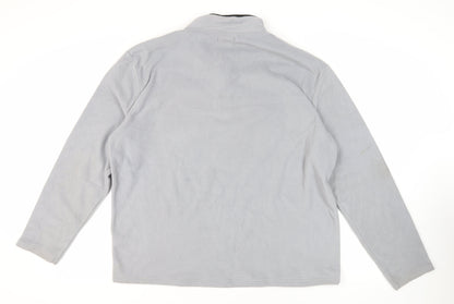 Mens UK Size 2XL Atlas for Men Grey Pullover Sweatshirt