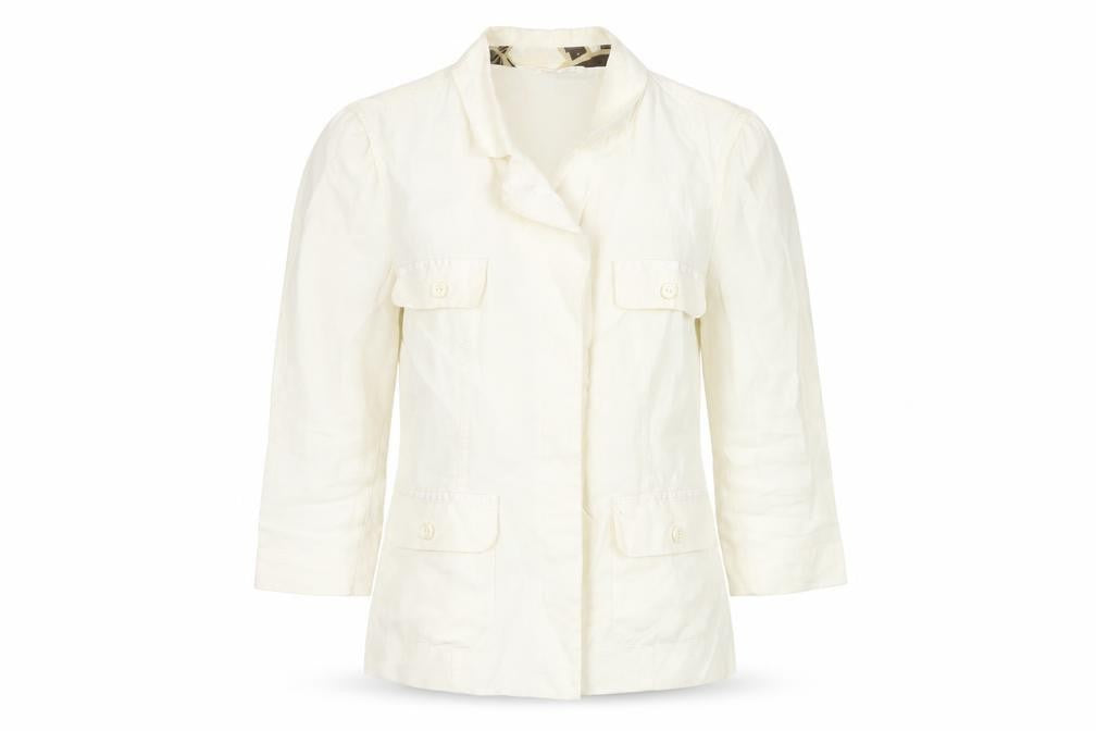 Womens UK Size 10 Per Una Ivory Jacket