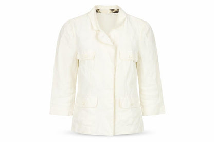Womens UK Size 10 Per Una Ivory Jacket
