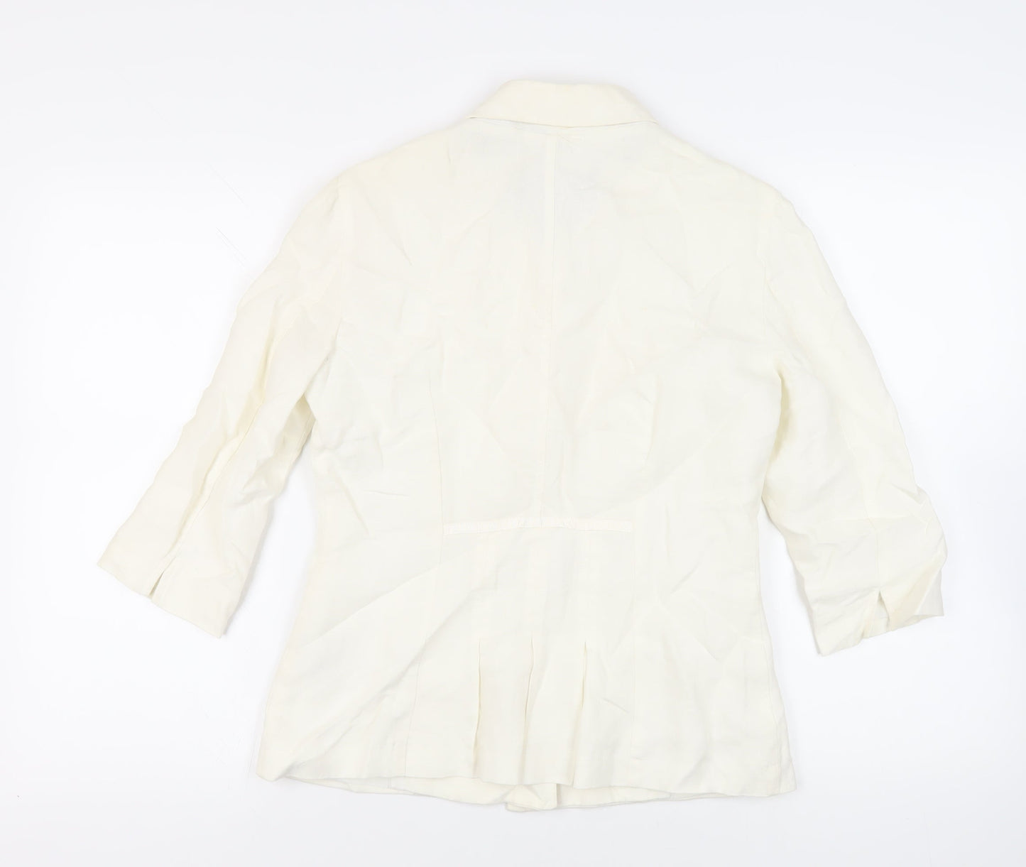 Womens UK Size 10 Per Una Ivory Jacket