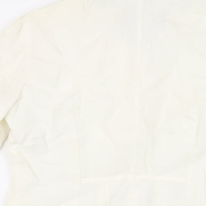 Womens UK Size 10 Per Una Ivory Jacket