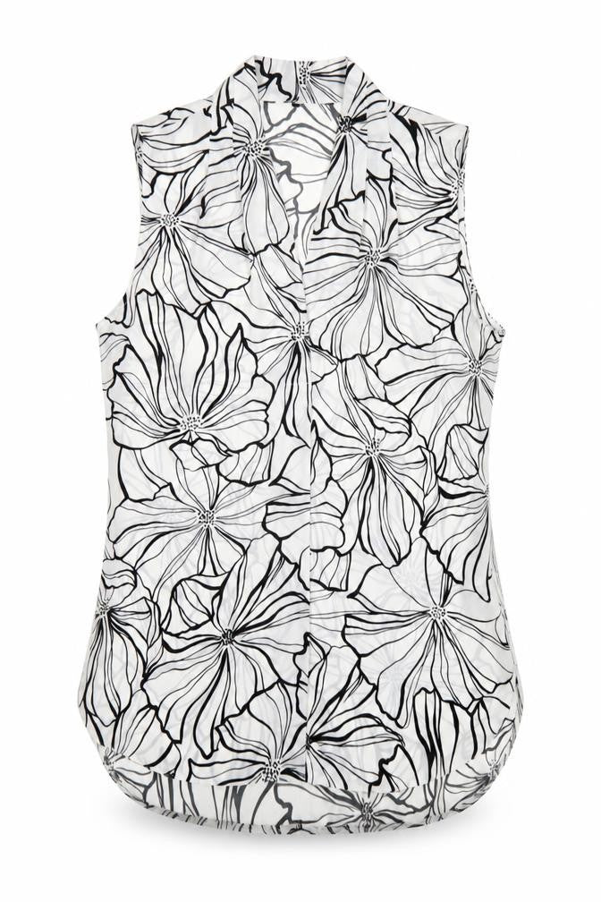 Womens UK Size 10 Debenhams White Basic Tank